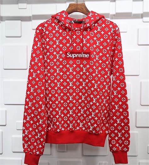 louis vuitton supreme hoddie|supreme shirt louis vuitton price.